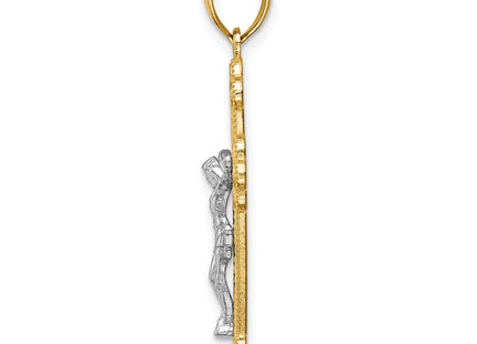 14k Two-tone Jewelry Style C4705 - Classique Jewelry Inc.