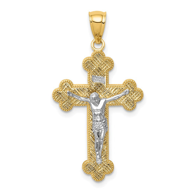 14k Two-tone Jewelry Style C4705 - Classique Jewelry Inc.