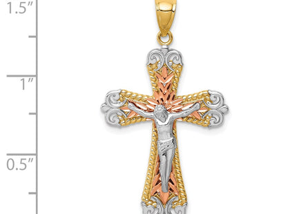 14k Tri-Color Pendants Style C4706 - Classique Jewelry Inc.