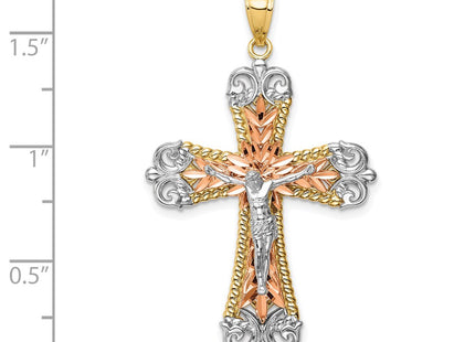 14k Tri-Color Pendants Style C4708 - Classique Jewelry Inc.