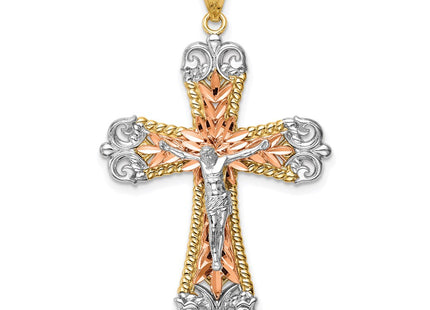 14k Tri-Color Pendants Style C4708 - Classique Jewelry Inc.