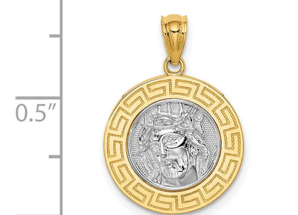 14k Yellow & Rhodium Jewelry Style C4710 - Classique Jewelry Inc.