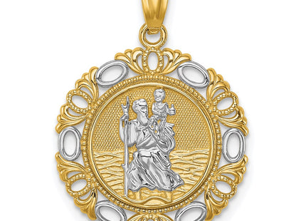 14K gold pendants & charm