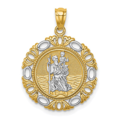 14K gold pendants & charm