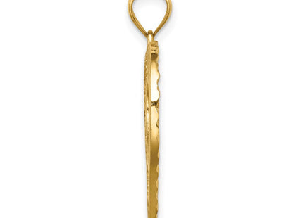 14k Yellow Gold Pendants Style C4717 - Classique Jewelry Inc.