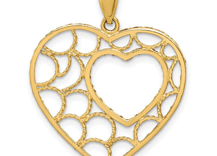 14k Yellow Gold Pendants Style C4717 - Classique Jewelry Inc.