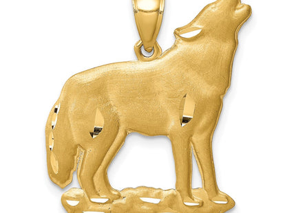 14k Yellow Gold Pendants Style C4722 - Classique Jewelry Inc.