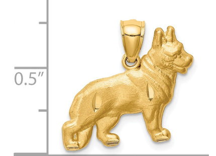 14k Yellow Gold Pendants Style C4729 - Classique Jewelry Inc.