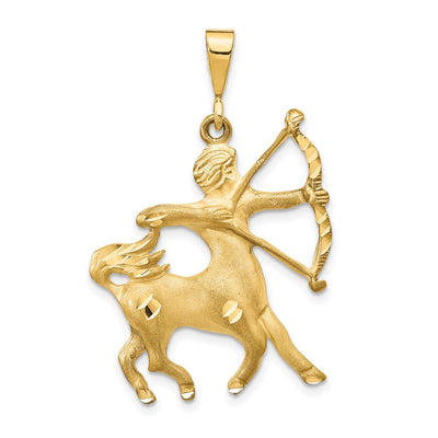 14K gold zodiac charm