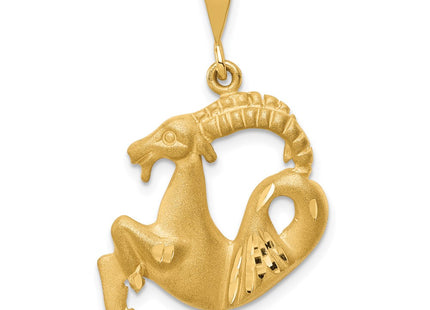 14K gold zodiac charm