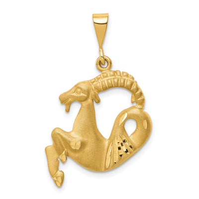 14K gold zodiac charm