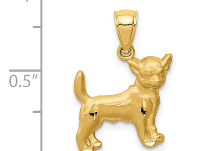 14k Yellow Gold Pendants Style C4732 - Classique Jewelry Inc.