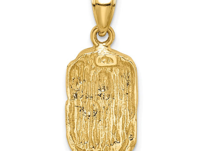14k Yellow Gold Pendants Style C4737 - Classique Jewelry Inc.