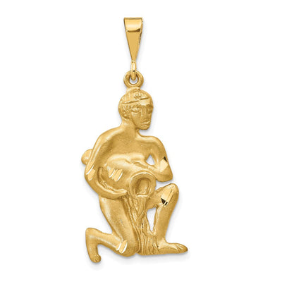 14K gold zodiac charm