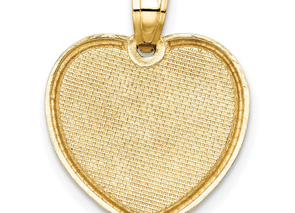 14k Yellow & Rhodium Pendants Style C4751 - Classique Jewelry Inc.