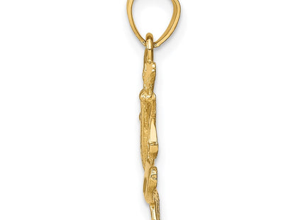 14k Yellow Gold Pendants Style C4757 - Classique Jewelry Inc.