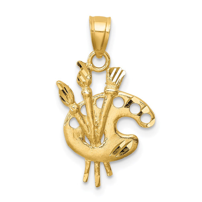 14k Yellow Gold Pendants Style C4757 - Classique Jewelry Inc.