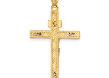 14k Two-tone Pendants Style C4762 - Classique Jewelry Inc.