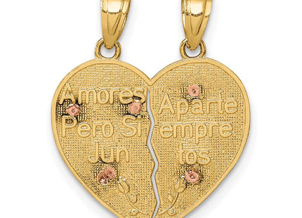 14k Two-tone Pendants Style C4780 - Classique Jewelry Inc.