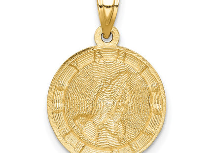 14k Yellow & Rhodium Pendants Style C4783 - Classique Jewelry Inc.