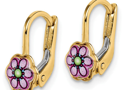 14k Yellow Gold Earrings Style C4787 - Classique Jewelry Inc.