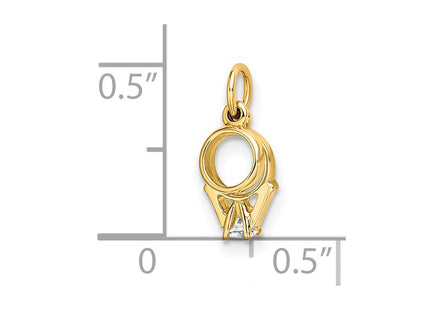 14k Yellow Gold Rings Style C4799 - Classique Jewelry Inc.
