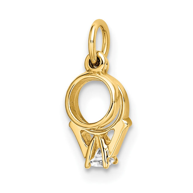 14k Yellow Gold Rings Style C4799 - Classique Jewelry Inc.