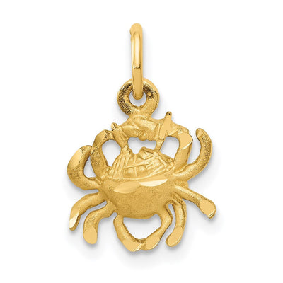 14K gold zodiac charm