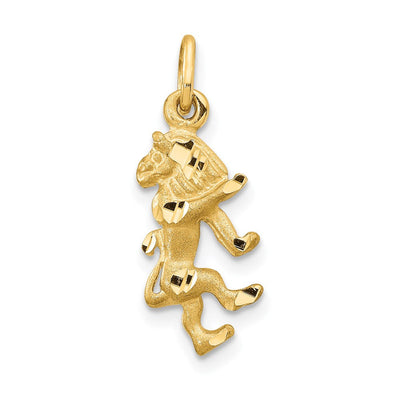 14K gold zodiac charm