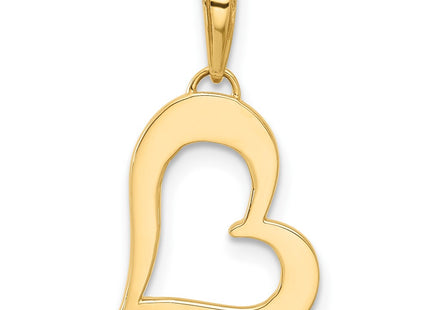 14k Yellow & Rhodium Pendants Style C4839 - Classique Jewelry Inc.