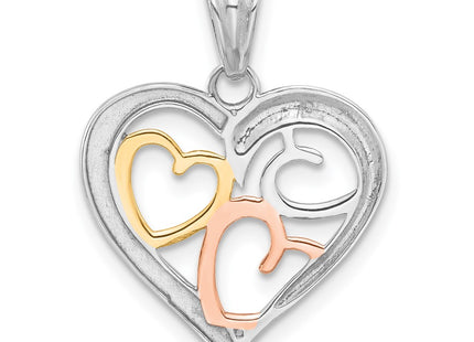 14k Tri-Color Pendants Style C4842 - Classique Jewelry Inc.