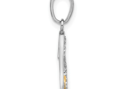 14k Two-tone Pendants Style C4843 - Classique Jewelry Inc.