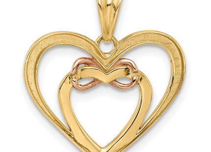 14k Two-tone Pendants Style C4848 - Classique Jewelry Inc.