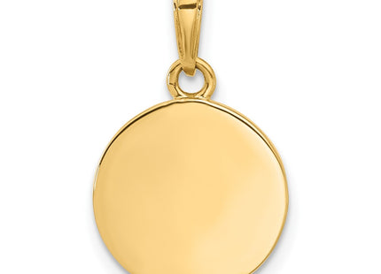 14k Yellow Gold Pendants Style C4859 - Classique Jewelry Inc.