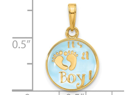 14k Yellow Gold Pendants Style C4859 - Classique Jewelry Inc.