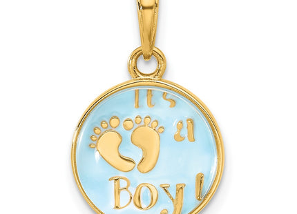 14k Yellow Gold Pendants Style C4859 - Classique Jewelry Inc.