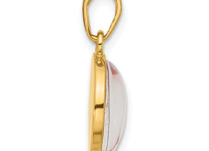 14k Yellow Gold Pendants Style C4860 - Classique Jewelry Inc.