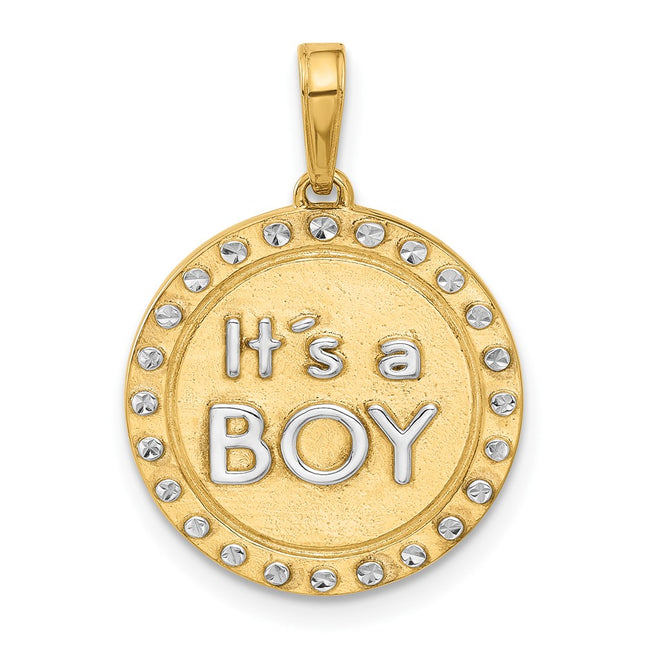 14K gold pendant