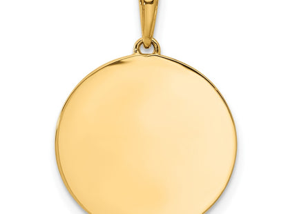 14k Yellow & Rhodium Pendants Style C4866 - Classique Jewelry Inc.