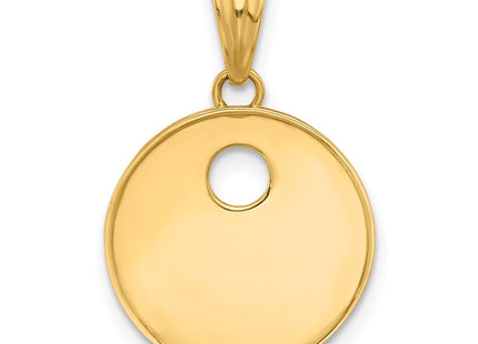 14k Yellow Gold Pendants Style C4888 - Classique Jewelry Inc.