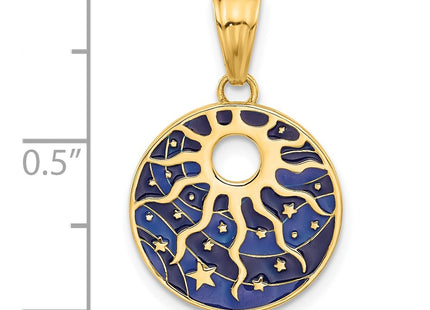 14k Yellow Gold Pendants Style C4888 - Classique Jewelry Inc.