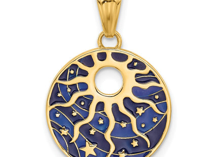 14k Yellow Gold Pendants Style C4888 - Classique Jewelry Inc.