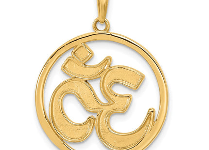 14k Yellow & Rhodium Pendants Style C4892 - Classique Jewelry Inc.