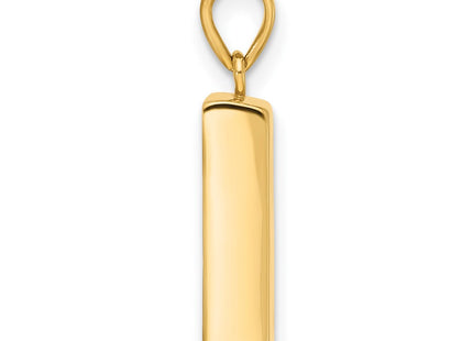 14k Yellow Gold Pendants Style C4896 - Classique Jewelry Inc.