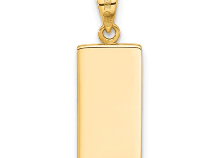14k Yellow Gold Pendants Style C4896 - Classique Jewelry Inc.