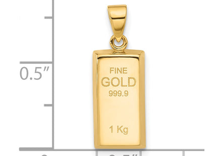 14k Yellow Gold Pendants Style C4896 - Classique Jewelry Inc.