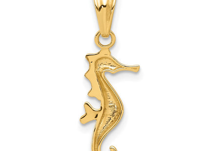 14k Yellow & Rhodium Pendants Style C4912 - Classique Jewelry Inc.