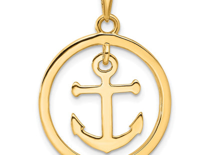 14k Yellow & Rhodium Pendants Style C4920 - Classique Jewelry Inc.