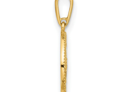 14k Yellow Gold Pendants Style C4924 - Classique Jewelry Inc.