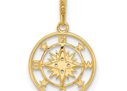 14k Yellow Gold Pendants Style C4924 - Classique Jewelry Inc.